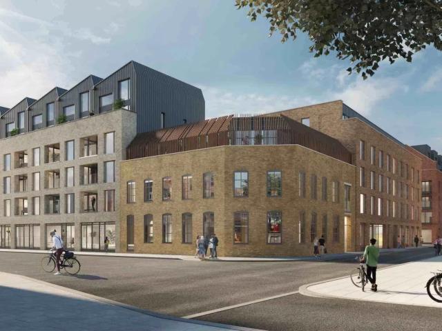 런던 해클리 위크의 CLT중 하나인 월리스 로드 스튜디오Wallis Road Studios Hackney Wick 사진출처 Creative Land Trust  누리집