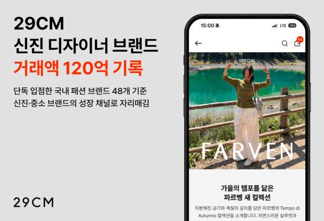 29CM 신규 단독 입점 브랜드 성과 포스터 사진29CM