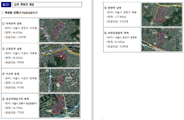 효창공원앞역·망원·이수 등 도심복합 후보지 11곳…서울 1.8만호 공급
