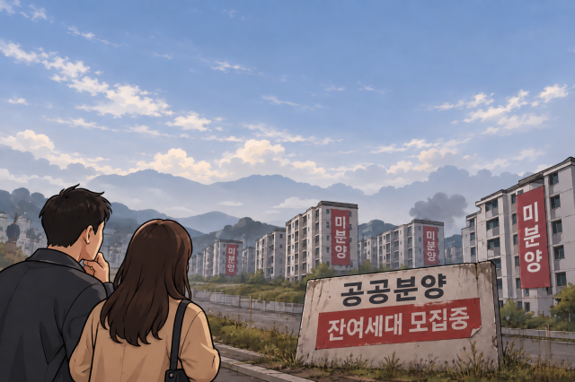 5년 무이자에도 4년째 모집…지방 공공분양의 한숨