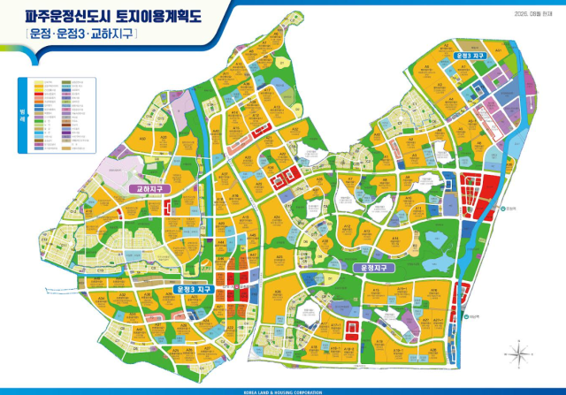 파주운정3지구 위치도 사진LH