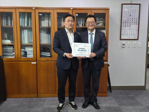 민경선 고양시장, 국회서 신청사 신속 추진 건의...중투·타당성조사 지원 요청