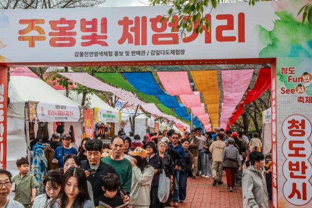 청도반시축제는 2026년 경상북도 지정 우수축제로 선정됐다 사진청도군