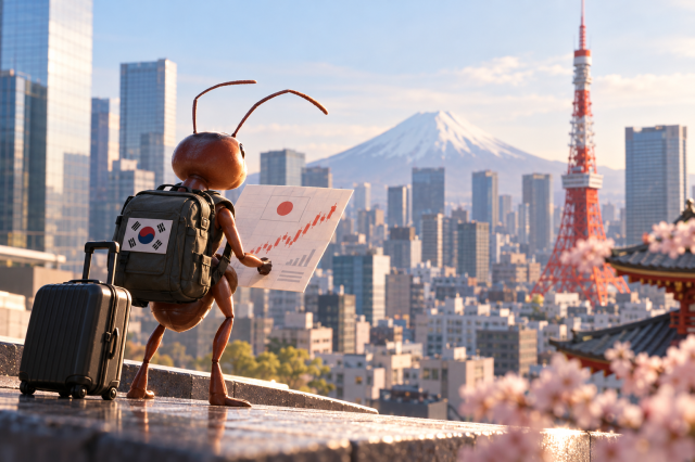 Korean investors turn to Japan on weak yen and AI boom 