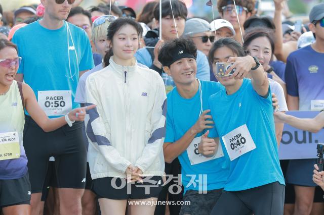 Kim Yuna, embajadora de New Balance, participa en la carrera Run your way SEOUL 2026
