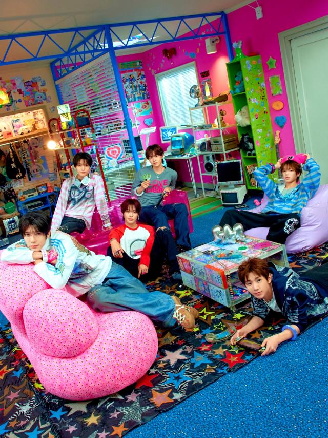 NCT WISH members pose in a teaser image for their fourth mini-album I SPY Courtesy of SM Entertainment