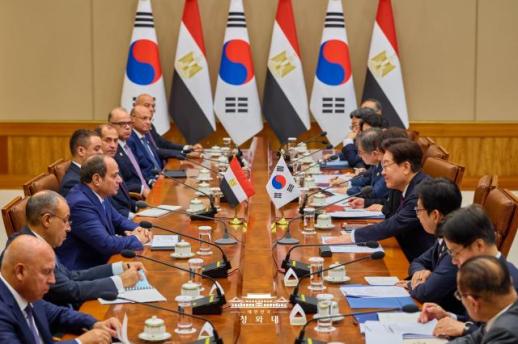 South Korea, Egypt elevate ties to strategic partnership