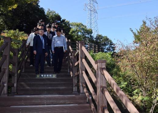 정성주 김제시장, 선암 자연휴양림 2단계 조성 꼼꼼히