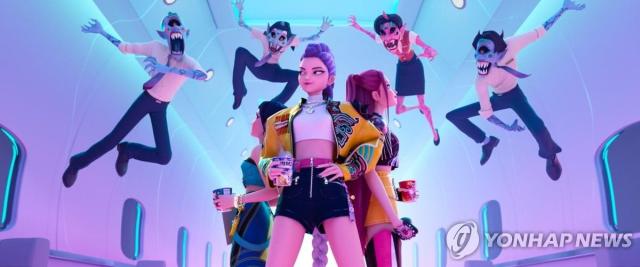 Một cảnh trong bộ phim hoạt hình Netflix “K-pop Demon Hunters”

Nguồn Netflix