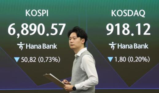 韩国股市外资与个人投资者表现分化 涨跌幅相差15.5个百分点