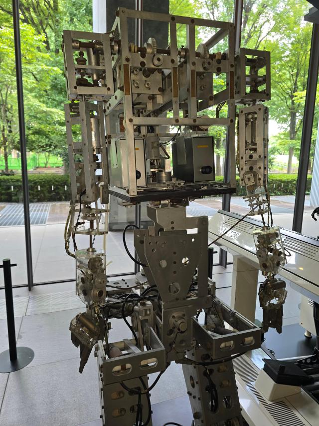 The first humanoid robot WABOT-1 on display at Waseda University in Tokyo AJP Kim Dong-young