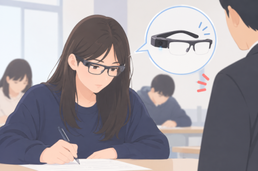 AI 안경쓰고 연세대·시립대 논술…부정행위 적발