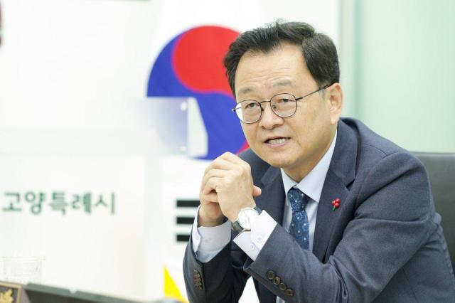 민경선 시장 사진고양시