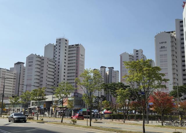 세종시 도담동 일대 아파트 단지 모습 사진장선아 기자