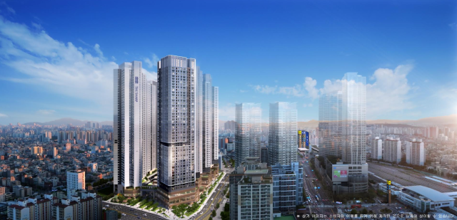 더샵 퍼스트월드 서울 오피스텔 투시도 사진포스코이앤씨