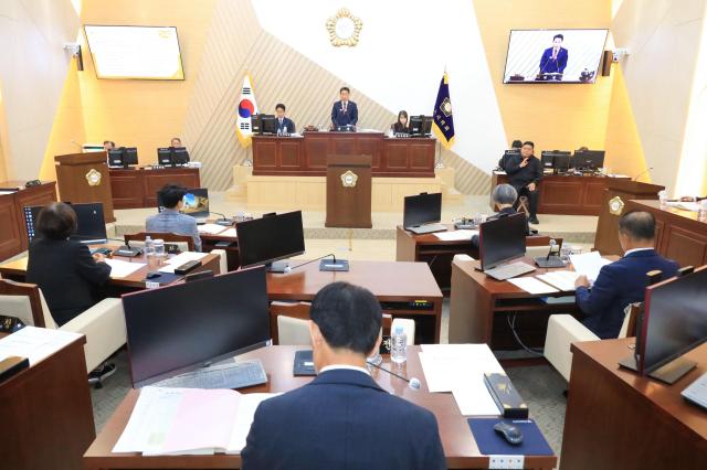 제274회 삼척시의회 임시회 사진삼척시의회