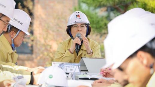 김보라 안성시장 실전 같은 훈련이 시민 지키는 방패...안전한국훈련 실시