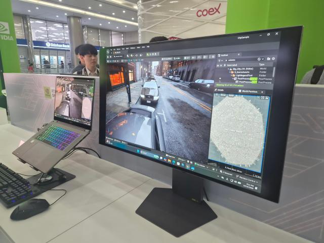 16日，位于首尔江南区COEX举行的NVIDIA下一代PC平台RTX Spark发布会现场。 [照片=赵成俊记者]