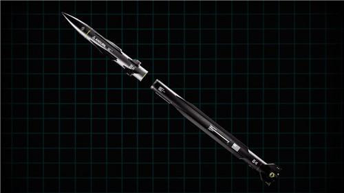 Tên lửa đánh chặn Steel Pin của Anduril
Ảnh chụp từ trang web của Anduril