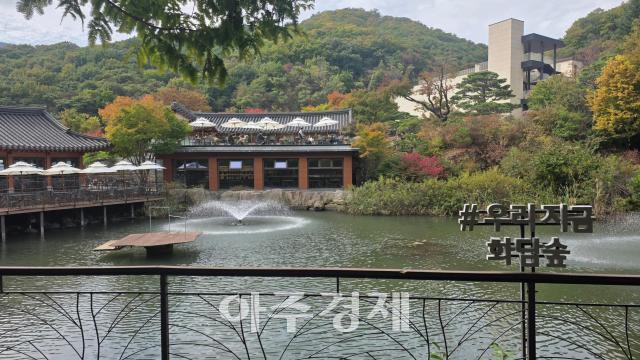 LG유플러스가 19일 화담숲 장기고객 초청행사를 열었다 사진박종호 기자
