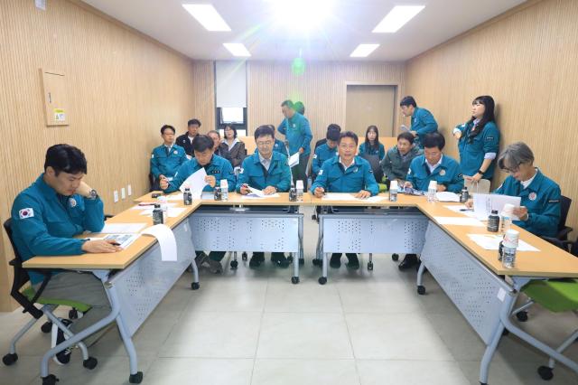 주요 사업장 현장 점검 사진삼척시의회