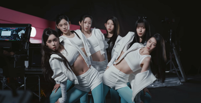 Captured photo of A20 LITE throughout their latest music video NEON