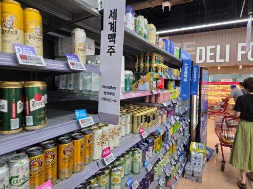 술 소비 줄어도 日맥주는 질주…수입맥주 시장 절반 삼켰다