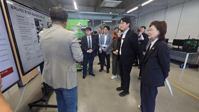 한국로봇융합연구원KIRO 안전로봇실증센터 방문 사진경상북도