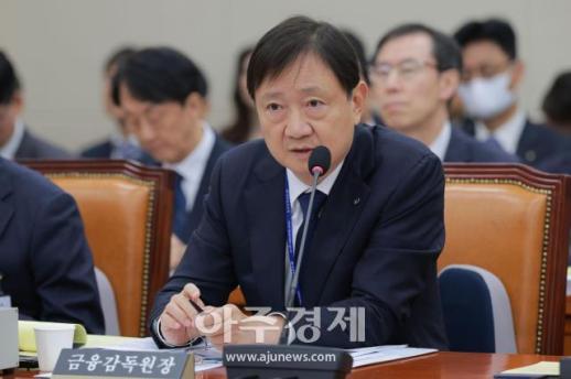 [포토] 답변하는 이찬진 금감원장