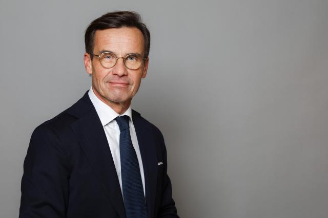 Swedish Prime Minister Ulf Kristersson Courtesy of the Government Offices of Sweden