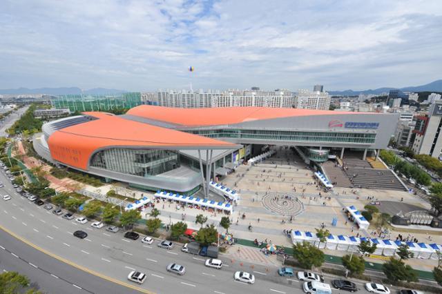 광주특별시 서구 치평동에 있는 김대중컨벤션센터 사진광주특별시