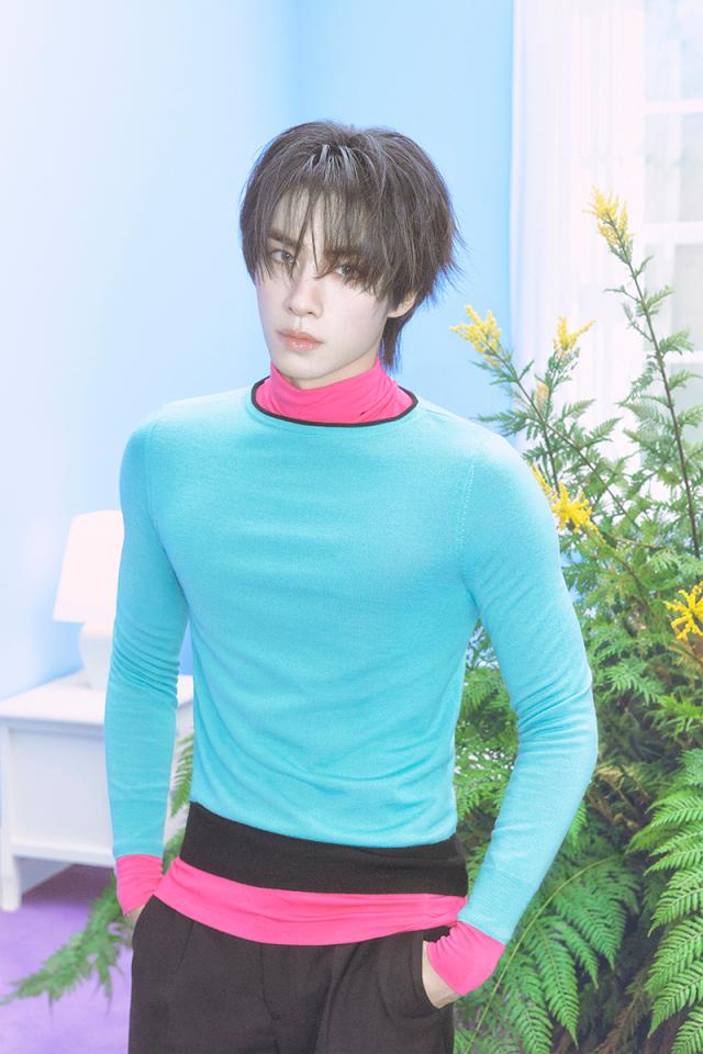 WayV member Xiaojun poses in teaser images for his first solo EP Hey Somebody Courtesy of SM Entertainment