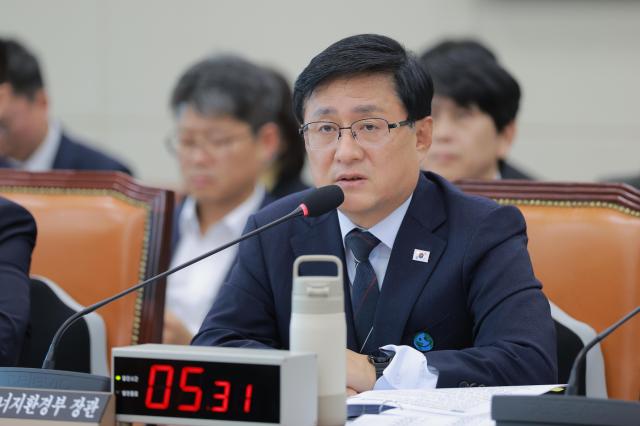 김성환 기후에너지환경부 장관 사진유대길 기자 dbeorlf123ajunewscom