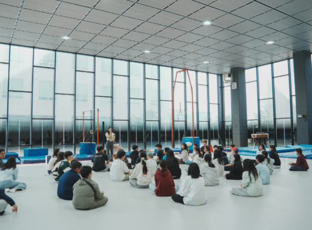 청소년진로캠프 사진삼척블루파워