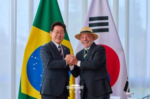 Lee congratulates Lula on Brazil reelection victory
