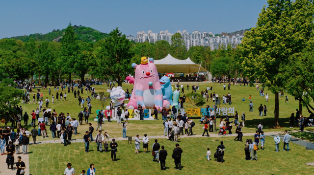 2026 서울국제정원박람회가 진행된 서울숲 잔디마당 사진서울시