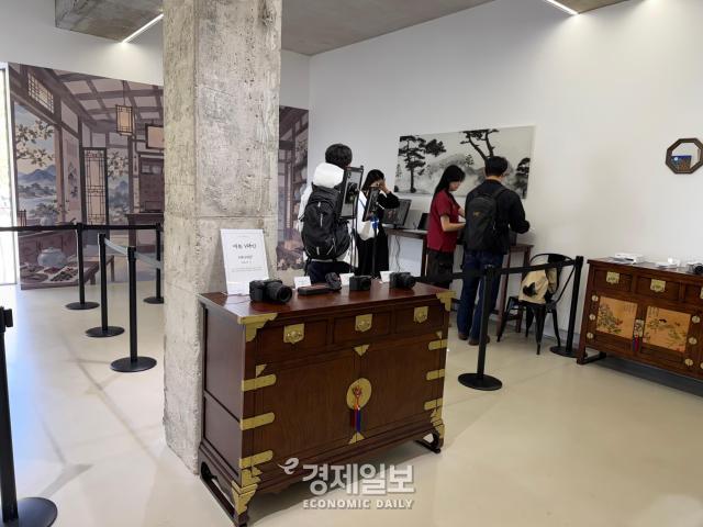 캐논 사진 한방당 체험형 팝업스토어 내부 모습 사진정보운 기자