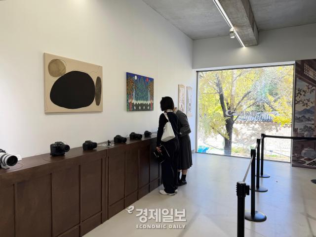 캐논 사진 한방당 체험형 팝업스토어 내부 모습 사진정보운 기자