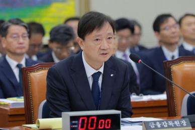 이찬진, 은행지주 이사회 형식적 의결 지적…CEO 승계 투명성 강화 주문