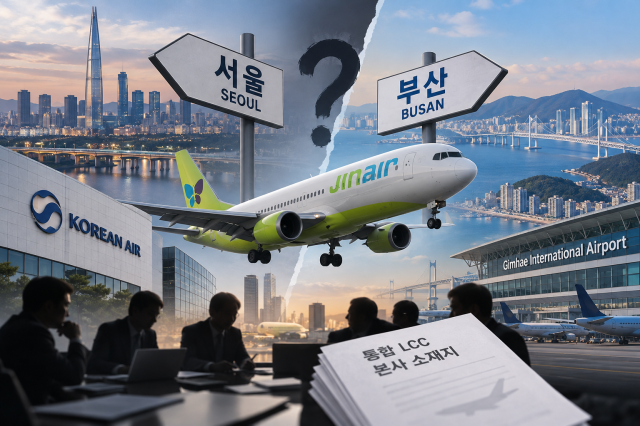 ¿Sede en Seúl, centro operativo en Busán? La aerolínea unificada Jin Air enfrenta tensiones antes de su lanzamiento