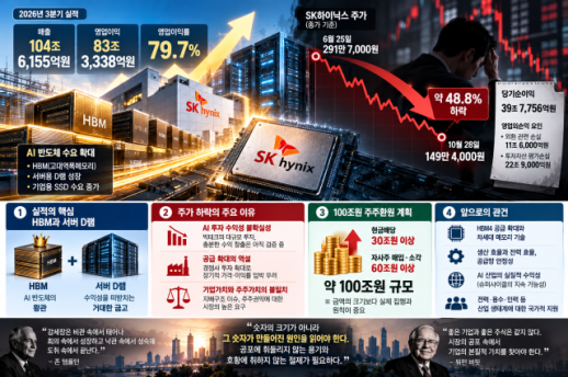 [경제일보 심층사설] 영업이익률 80%의 기적, 주가는 왜 추락하는가