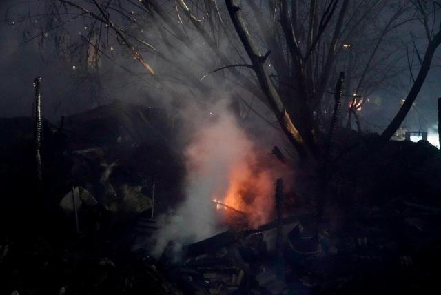 Remaining fire within Guryong Village CHOI Yohan