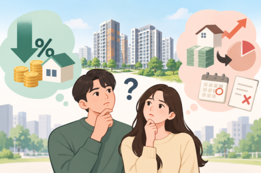 [AJU+MONEY] 계양 신혼희망타운, 5억원대 내집마련 기회일까…연 1.6% 대출이지만 시세차익 절반 나눠야
