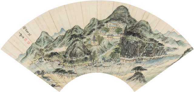  정선 〈도산서원〉  ⓒ간송미술문화재단