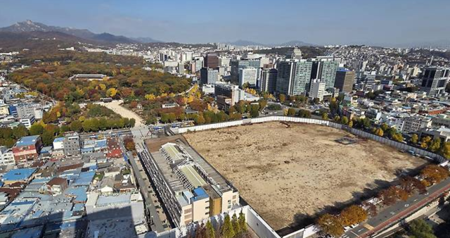 서울 종로구 세운4구역 모습 사진연합뉴스