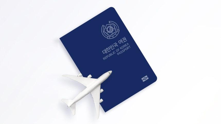 持韩国护照免签188国 含金量排名全球第二位